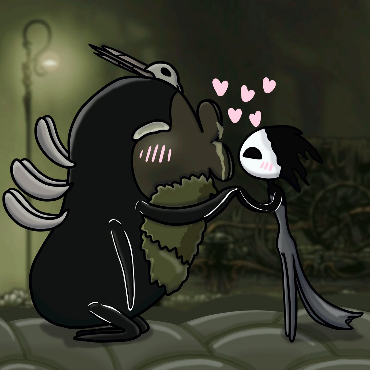 Helena_art2008's tweet image. Nueva idea de ship
Groal x Phantom🤢🖤
Un sapo mutante y una muñeca de seda defectuosa ¿porque no?

PD: tienen un hijo
#silksong #arte #dibujo #Phantom #hollowknight #hollowknightsilksong #Groalthegreat