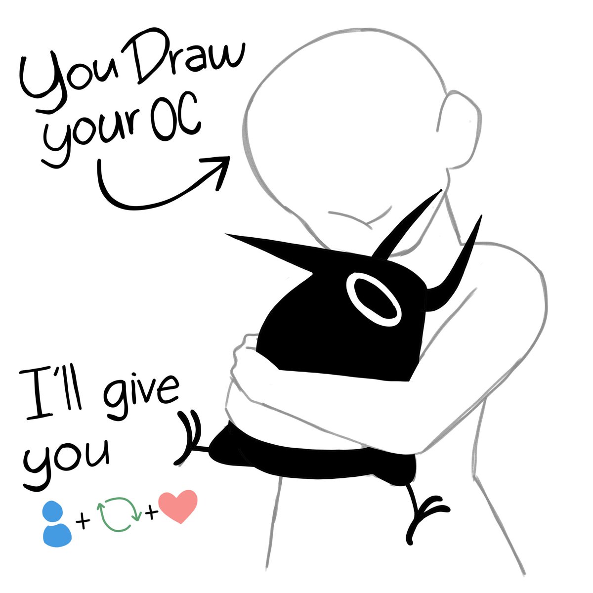 iLega_'s tweet image. ¿Quieren hacer una colaboración conmigo?
Completen el dibujo con sus OC, yo los reaccionaré, compartiré y seguiré.

#artmoots #artistonx #smallartist #arttrade #artshare #oc  #artchallenge