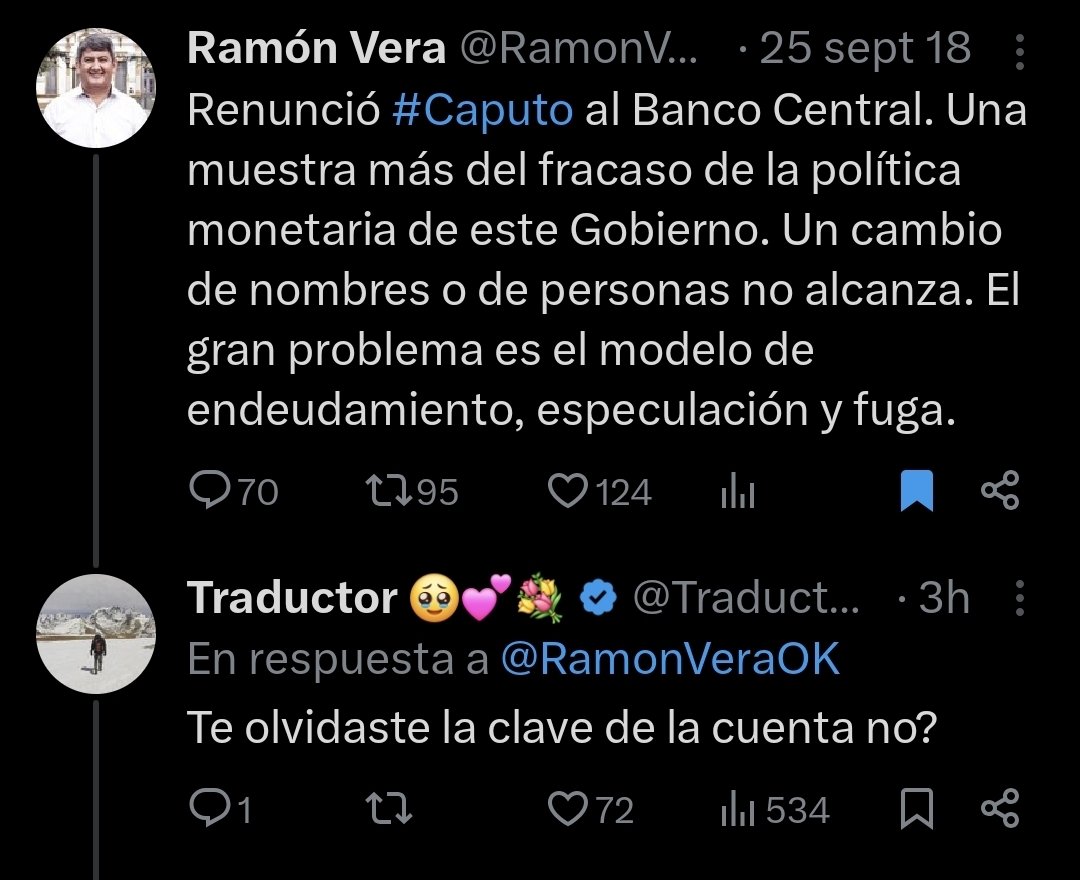 🧈🤡| Tweets del diputado y armador de La Libertad Avanza Ramón El Nene Vera: