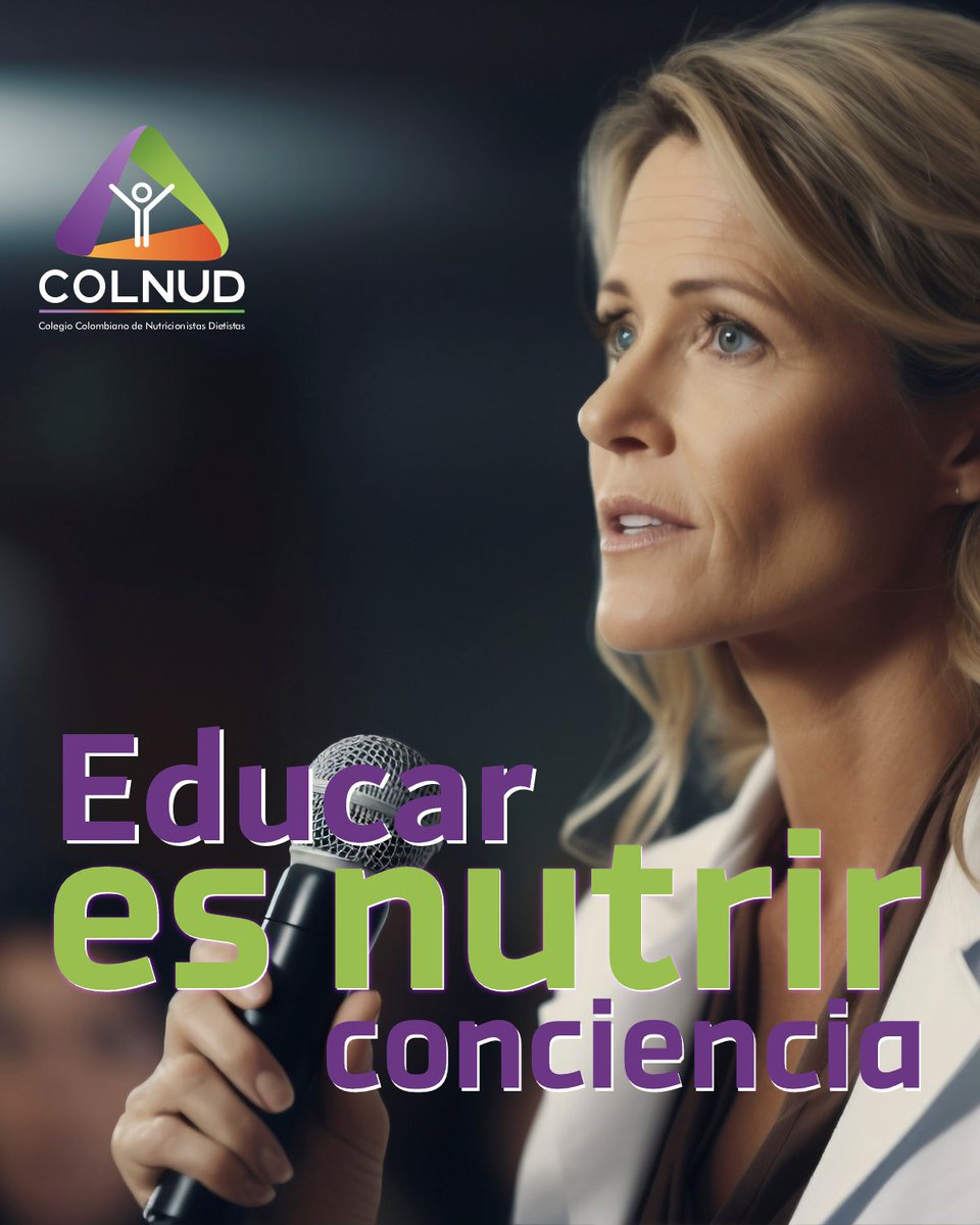 La educación alimentaria liderada por nutricionistas fortalece políticas públicas y entornos saludables. #PolíticasPúblicas #SaludPública #COLNUD