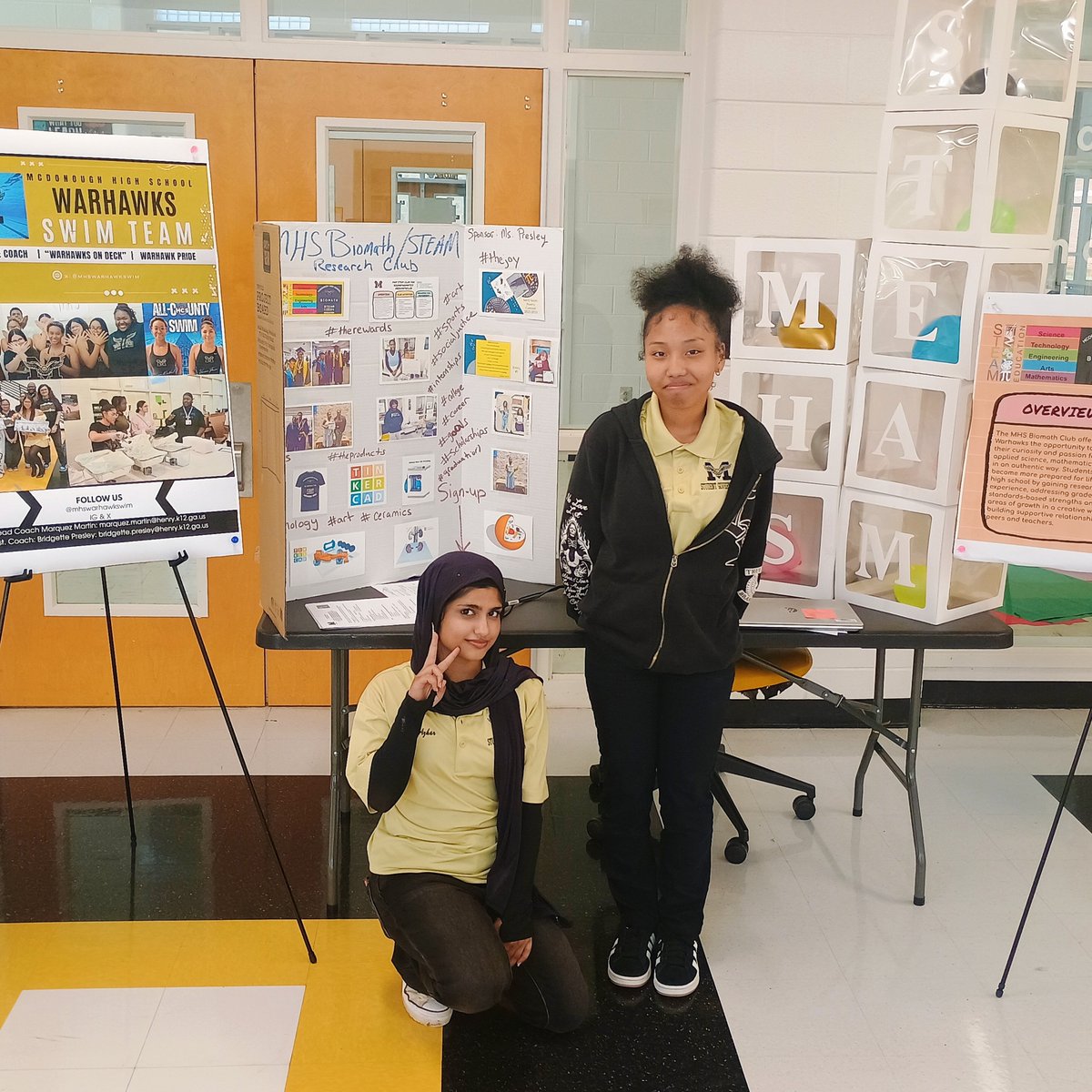 MHS BioMath/STEAM Research Club tweet media