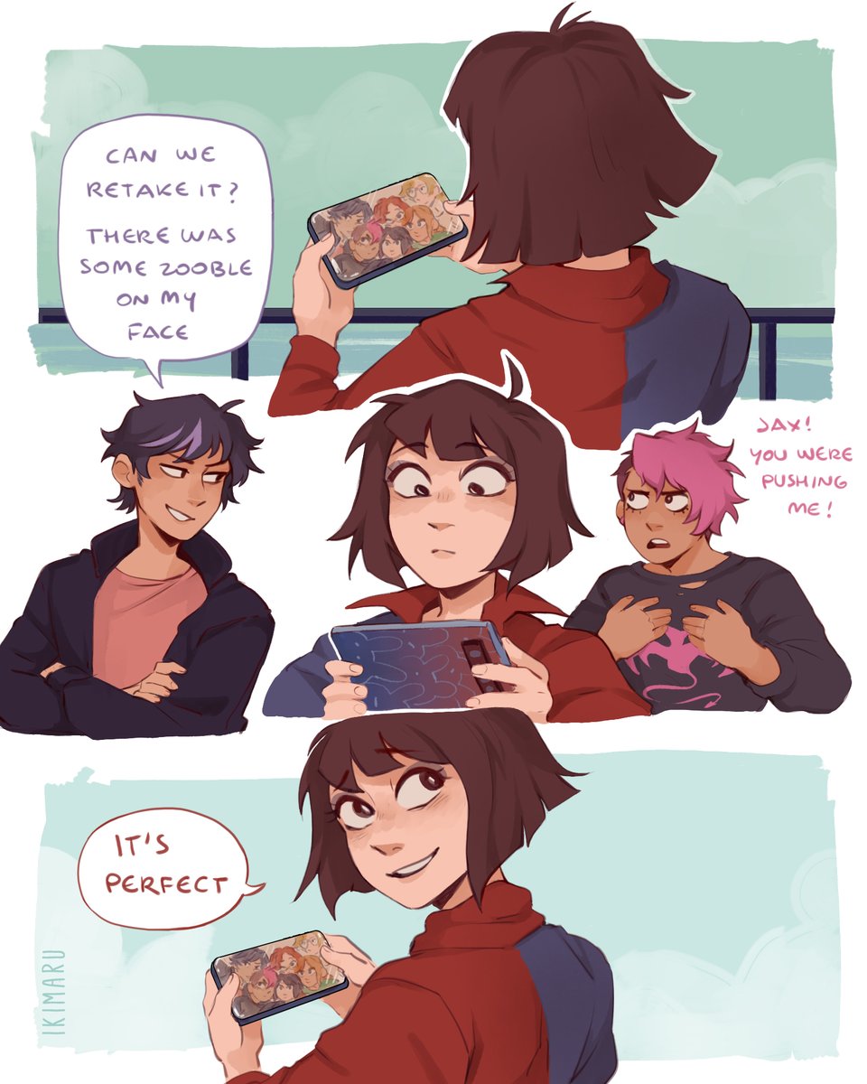 ikimaruart's tweet image. group photo! #tadc