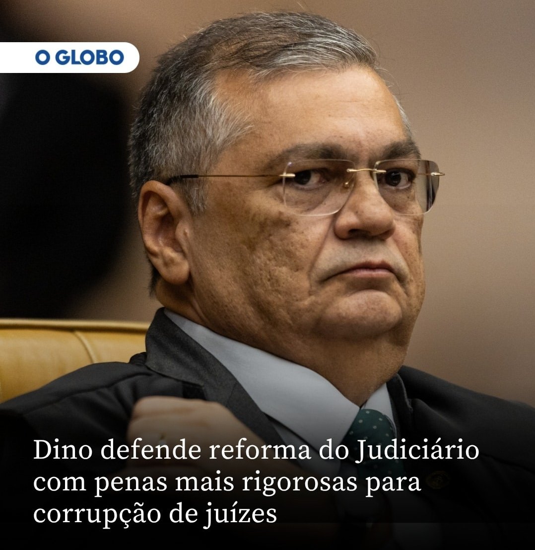 Dino está certo. Nada mais prejudicial para uma nação do que juízes corruptos.