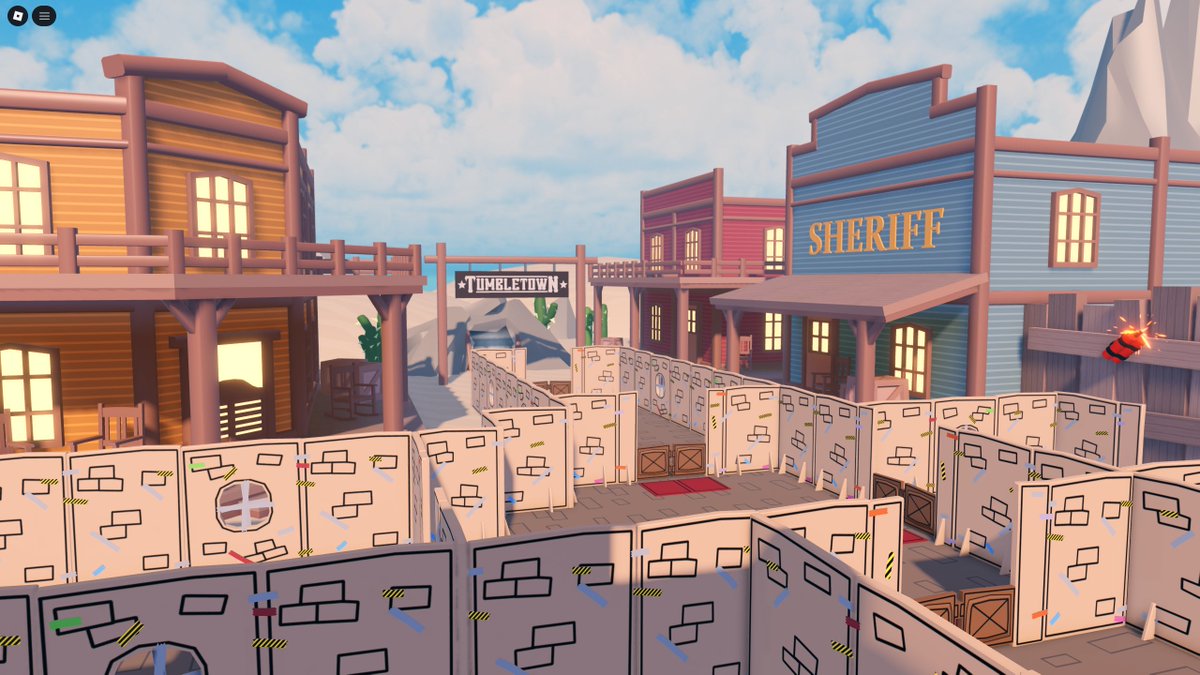 realr0cu's tweet image. some work on upcoming maps for Defend your Box Fort from Monsters 📦🧌

#Roblox
#RobloxDev