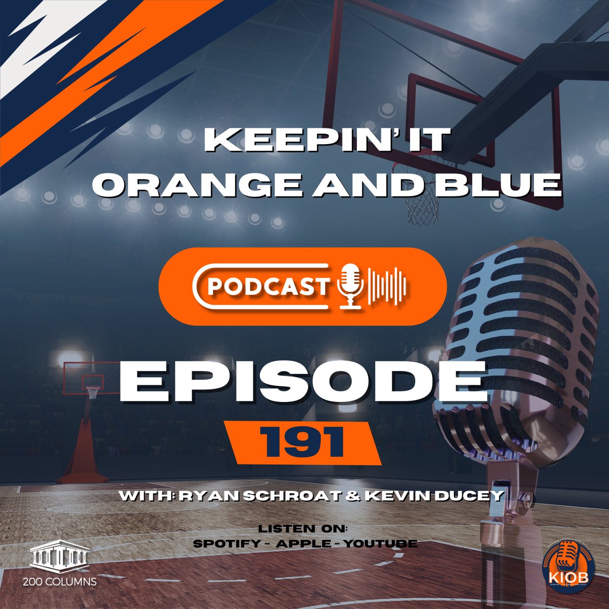 In case you missed last night’s KIOB Ep. 191:

Illinois might’ve already won the portal. We break down roster retention, preseason top-5 hype, John Blackwell talk, impact freshmen, and why Brad Underwood has built a legit title contender.

Hosted by <a href="/200ColumnsRy/">Ryan Evan Schroat</a> | <a href="/illiniduce/">K Ducey</a>
