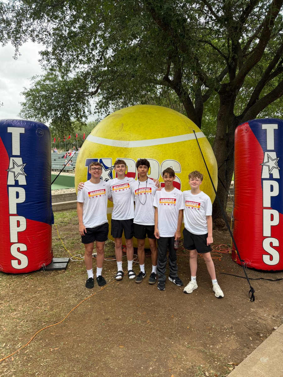 CAwarriors's tweet photo. Last week, our varsity tennis teams traveled to Waco for the State Tennis Tournament. While we didn’t bring home the championship, our Warriors represented CA well. We are proud of these players! Way to go, Warriors!
.
.
#CAtennis #CAWarriors #CALadyWarriors https://t.co/4wmO6N8lyZ