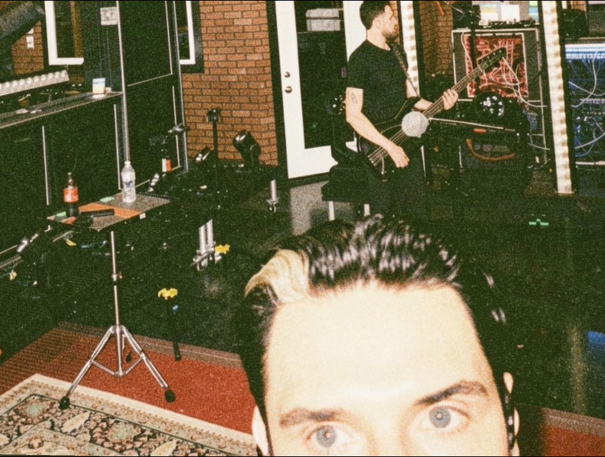 work but also plotting (tour is starting saturday)