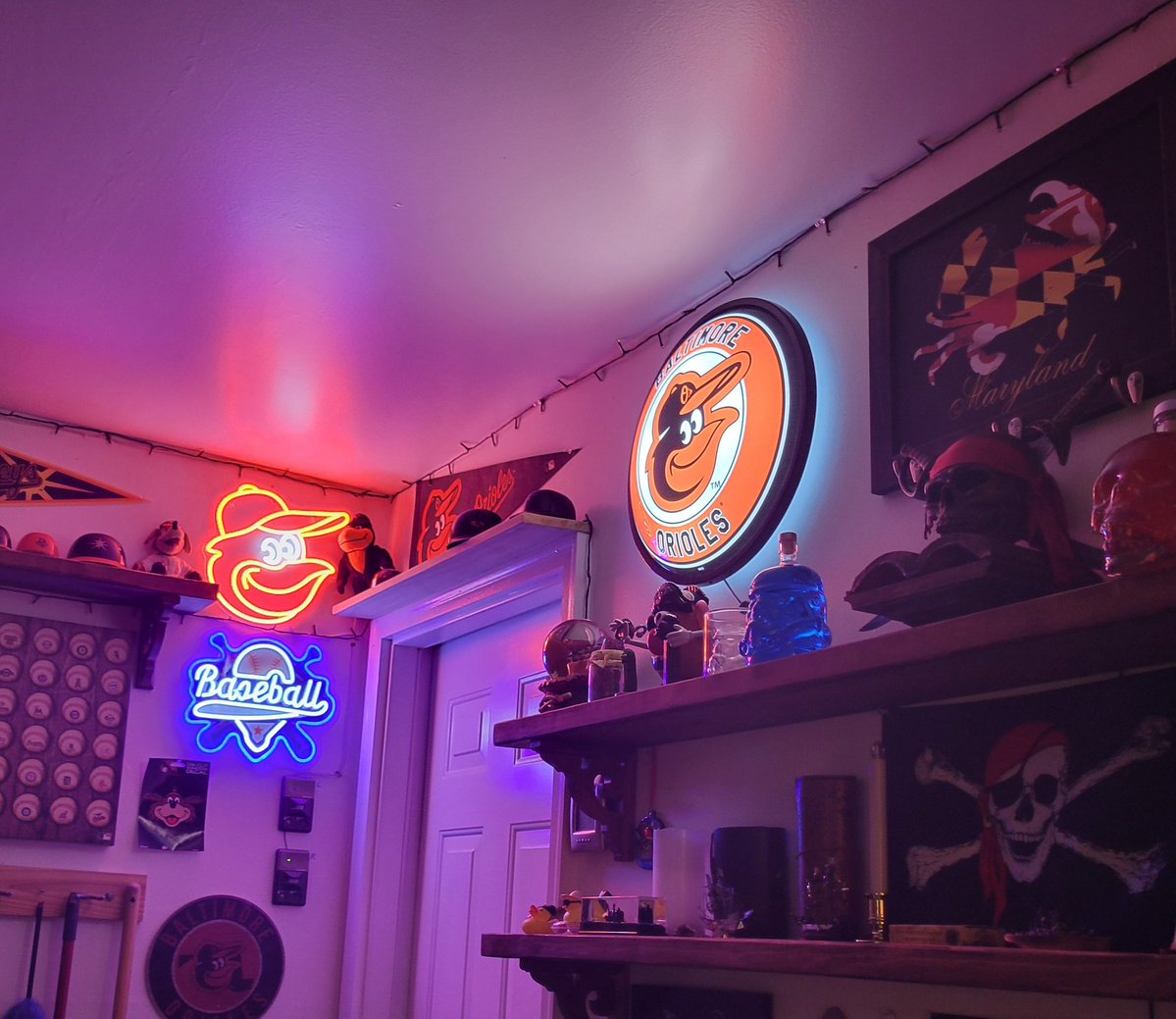 TheMascot6's tweet image. Pool night in the garage
#LFG