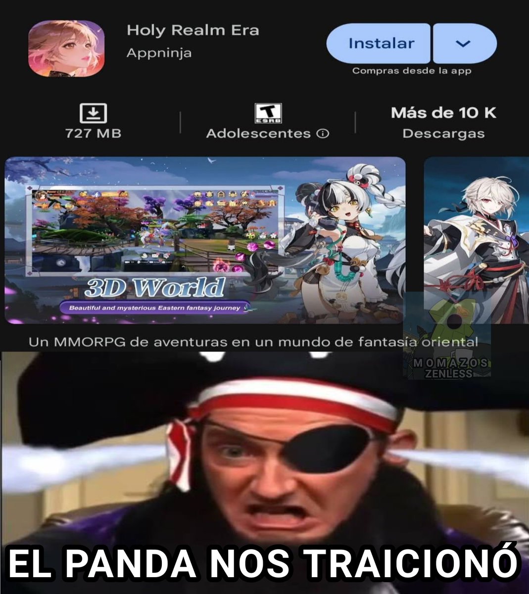 Momazos Zenless tweet media