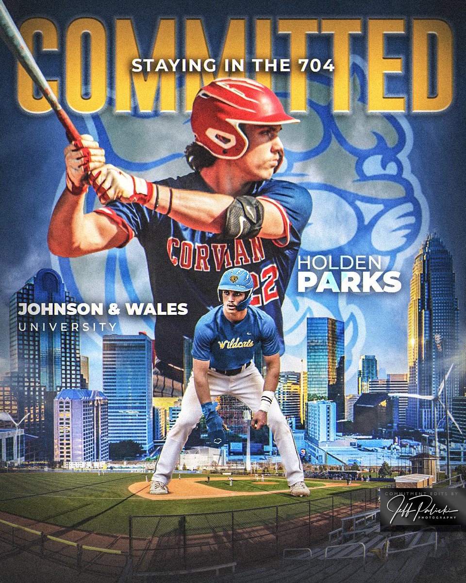 HoldenParks22's tweet photo. 📍Staying in the 704📍

This has been the dream since the very first time I stepped on the field, and today I am deeply blessed to announce my commitment to play baseball at the next level.

I’m ready to give this next chapter every ounce of heart I have.

Go Cats! 🐾⚾️ https://t.co/Nw8cSQ7pyz