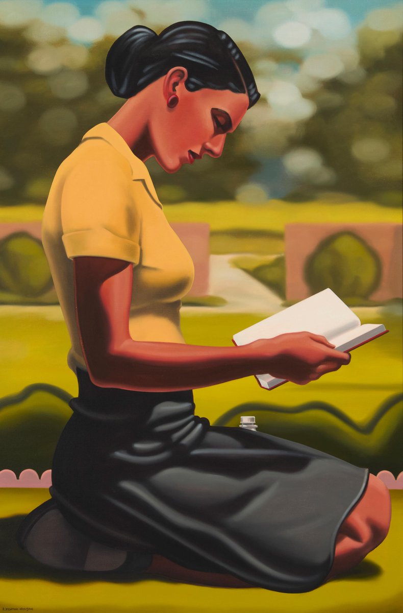 marysia_cc's tweet image. Robert Kenton Nelson (b. 1954)
"Lucidity," 2005