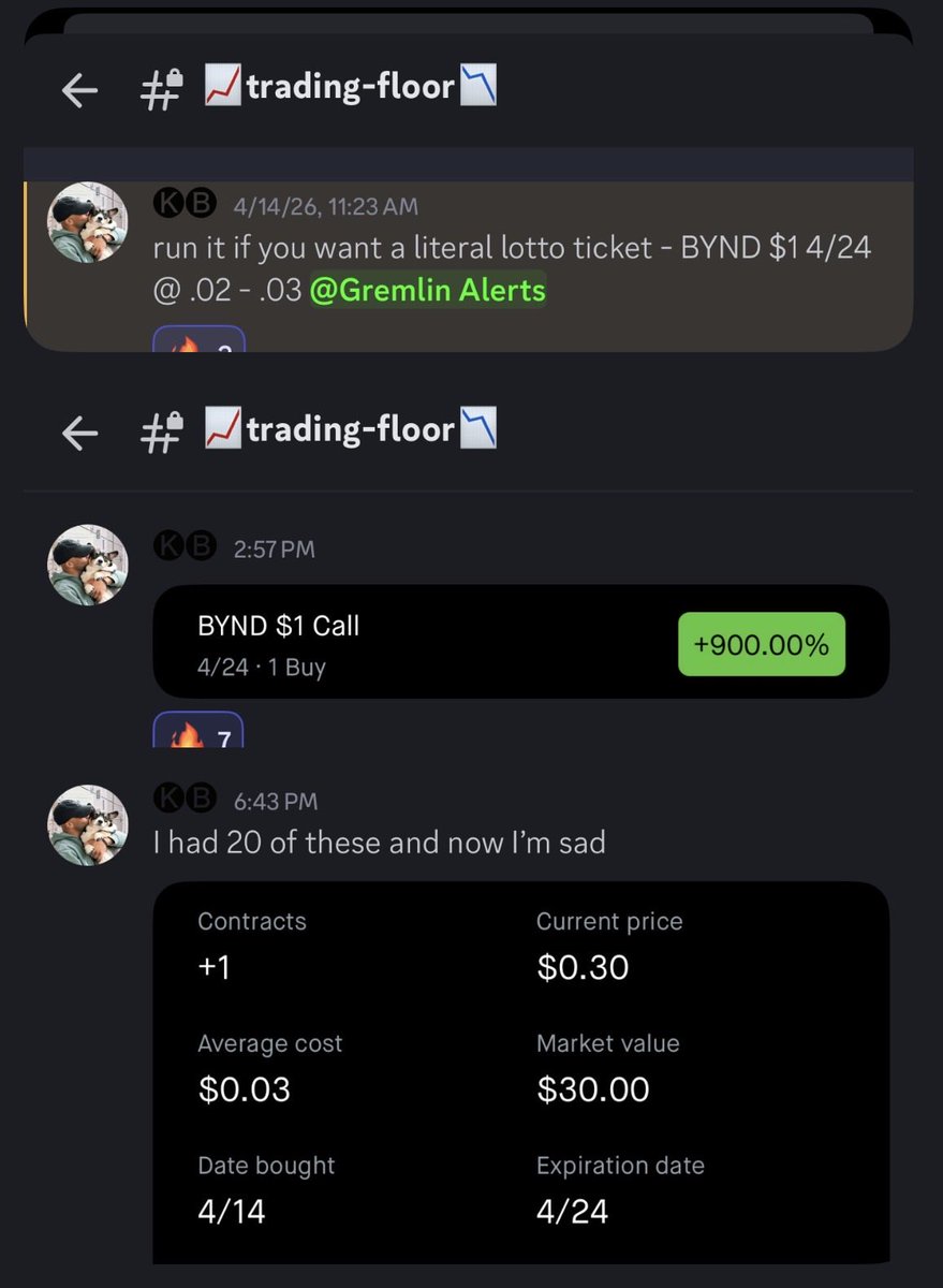 PrintingTendies's tweet photo. Trendsetters Pro alerting BYND calls

$BYND 4/24 $1c over 900!!!!

TRENDSETTERS ALWAYS FIRST CUZ WE SET THE TREND. 

LINK IN BIO. LETS FAFO &amp; PUMP YOUR PORT https://t.co/3UKDIpHNlE