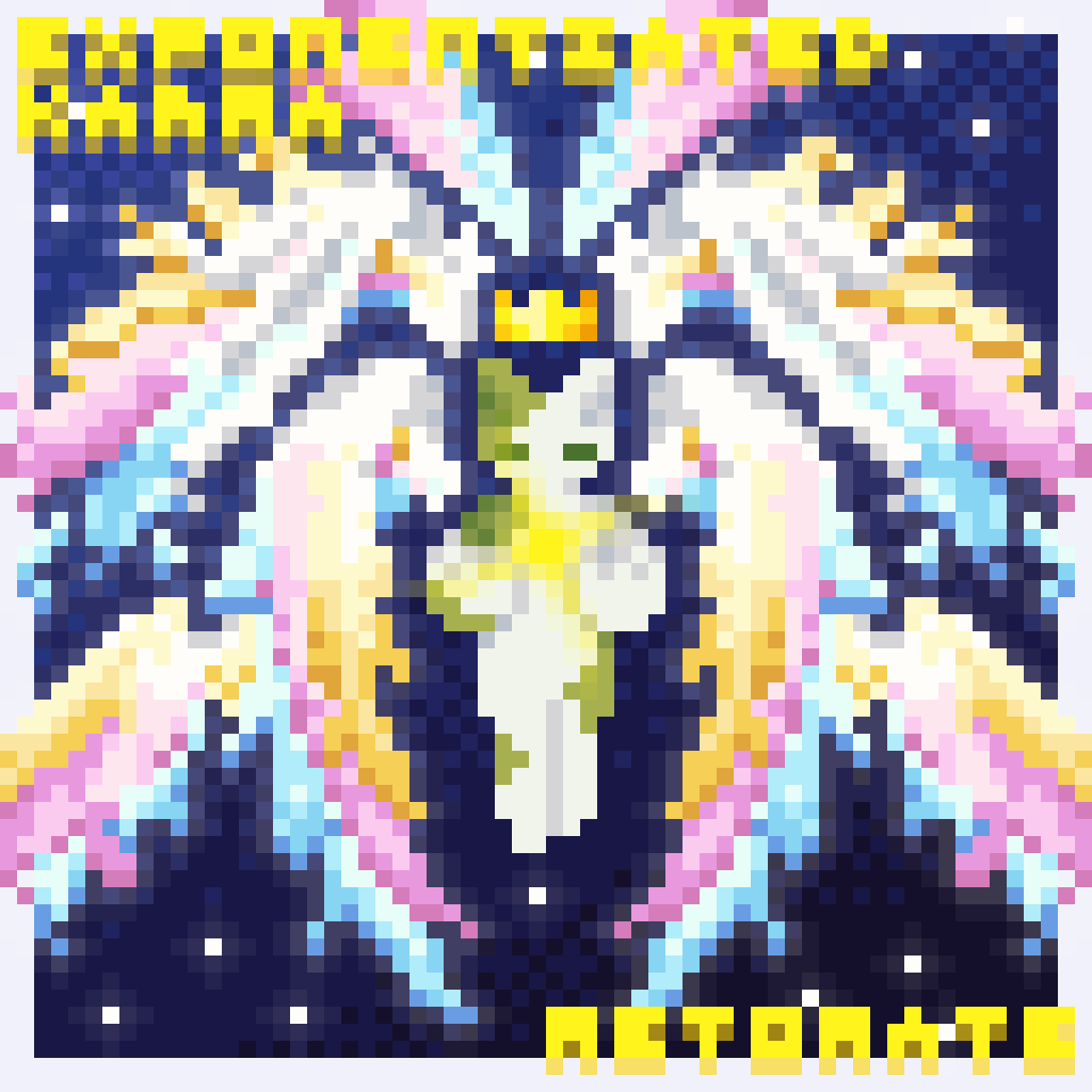 pixelkirial's tweet photo. Even as the marks of time fade away,
I gather my vows and pray once more today

めと（Metomate）- 累乗のカルマ
#pixelart #pixelartist #ドット絵 #픽셀아트 #pixquare https://t.co/KWJqNIf5GQ