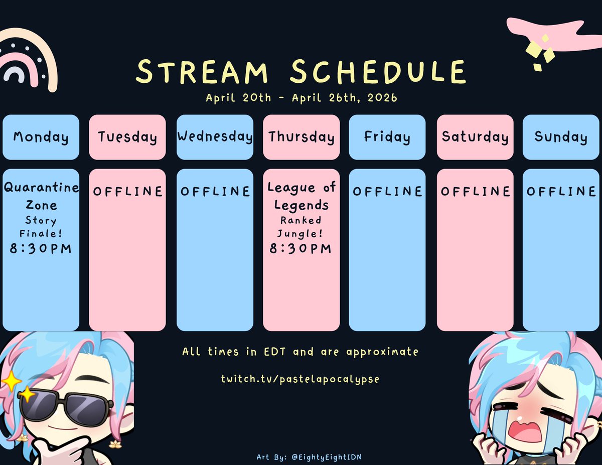 PastelApocalypse 💙🪷 | Post-apocalyptic VTuber tweet media