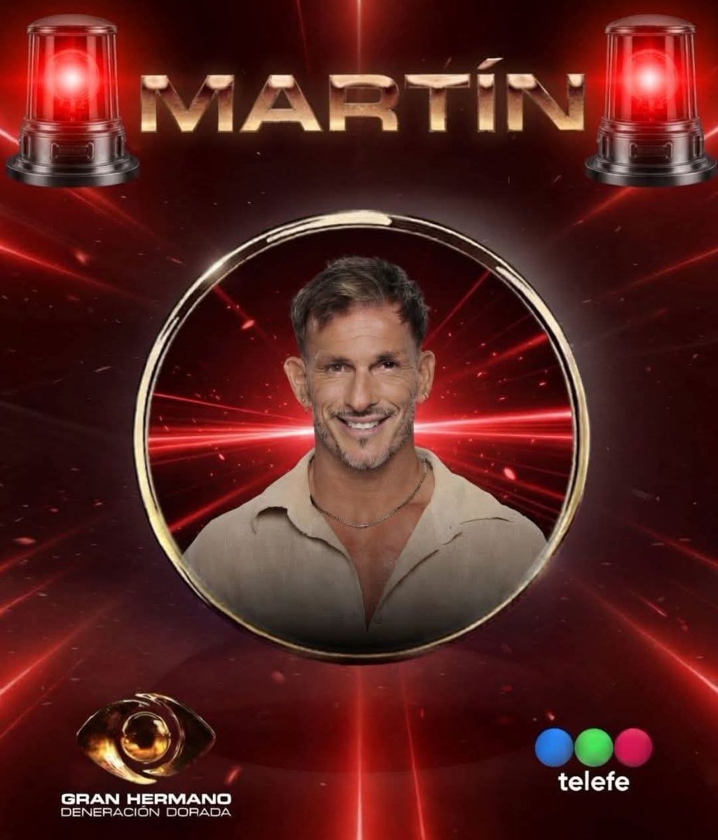 Si la producción no dice lo contrario...se va Martin, todas las Redes piden por el violento Martin 9009
#GranHermanoGeneraciónDorada