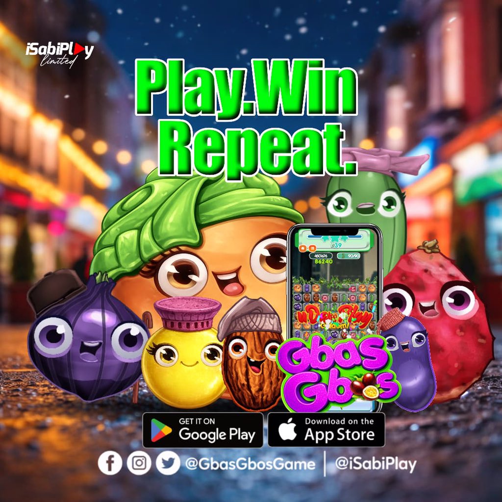 iSabiPlayGames's tweet image. 𝗣𝗹𝗮𝘆. 𝗪𝗶𝗻. 𝗥𝗲𝗽𝗲𝗮𝘁. 🔁

🎊 The fun never ends on Gbas Gbos.
Match, win, and enjoy daily rewards.

Download the Gbas Gbos game now👇
linktr.ee/gbas.gbos

#GbasGbos #iSabiPlay #MobileGaming #MultiplayerFun #ChallengeAccepted #PlayWithFriend