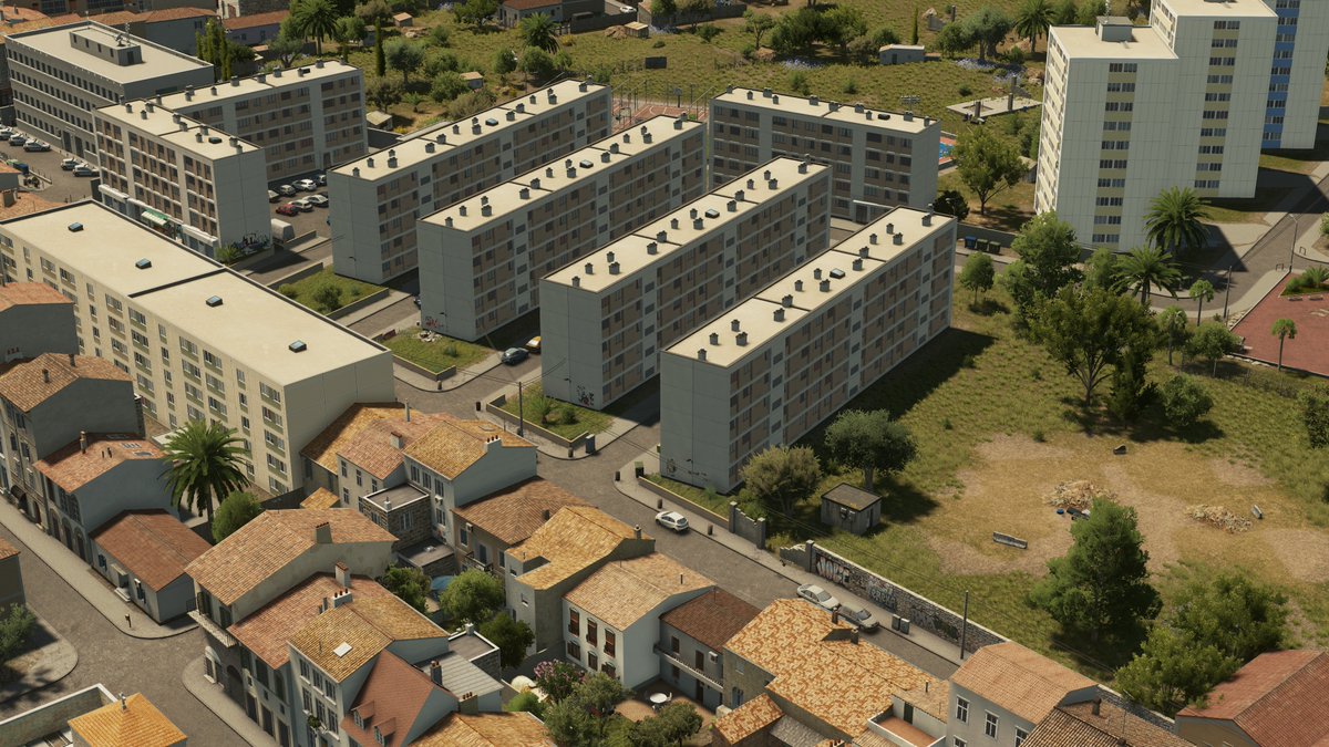 Mediterranean stuff #CitiesSkylines