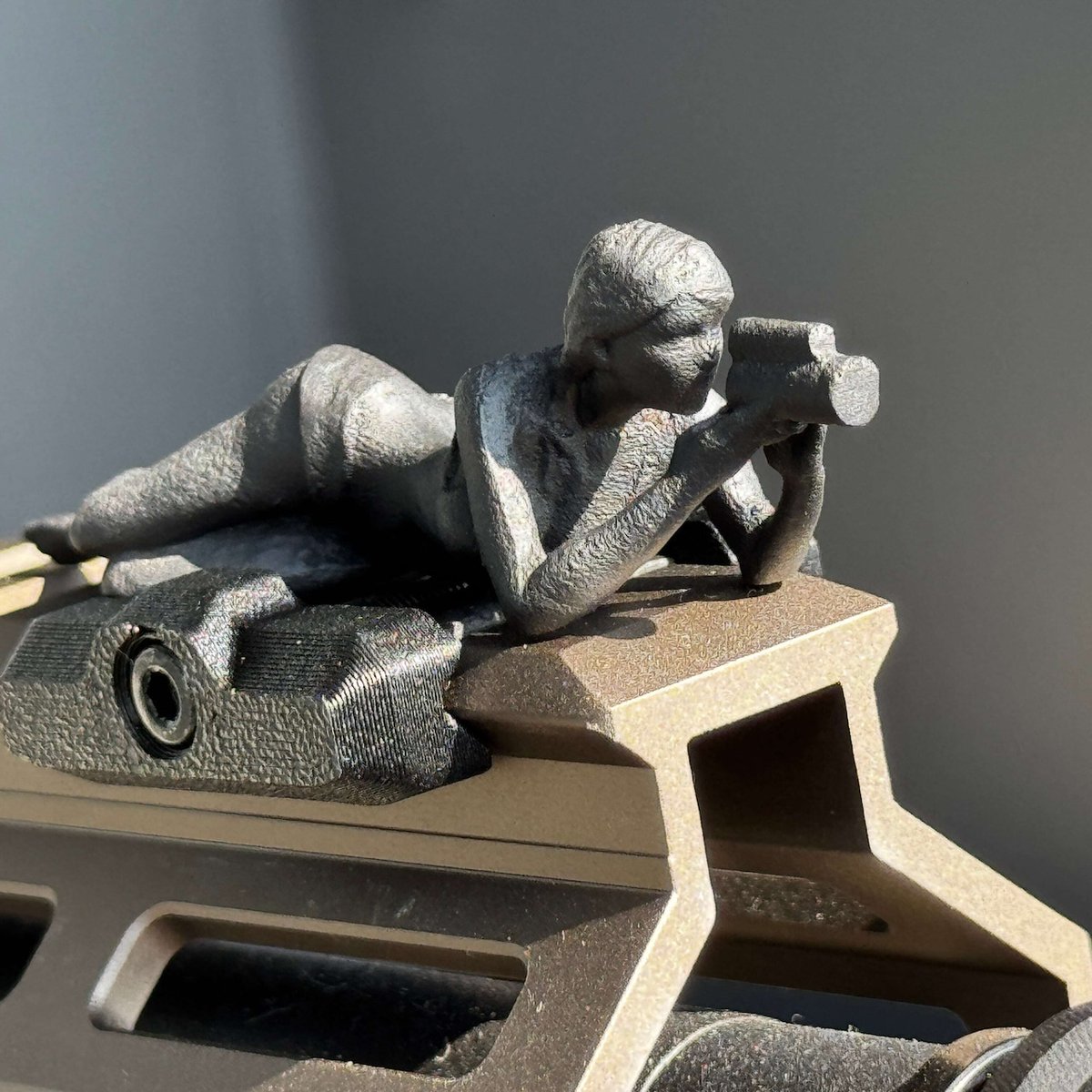 Milideco_'s tweet image. What fits on an airsoft rifle rail and judges your accuracy?

A tiny spotter girl from Japan 🇯🇵

Made from stainless steel.
Rail-mount ready.
Her butt doubles as a thumb rest.

Available now. Ships worldwide.

milidecoen.base.shop/items/140074236

#guncommunity #firearms #madeinjapan