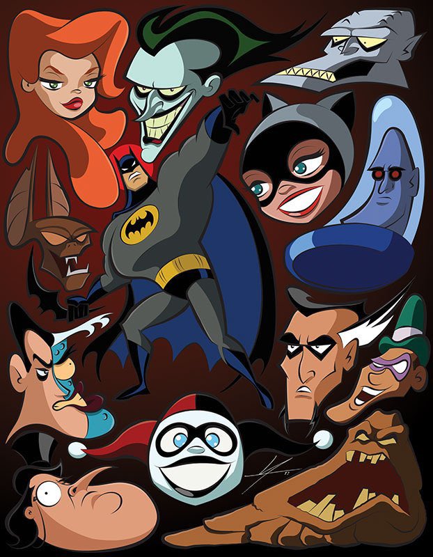 Batman: The Animated Series by IAMOtweet