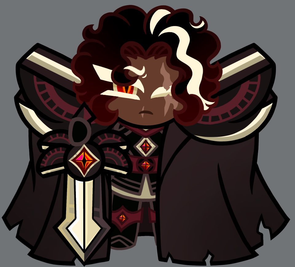Bea_ArtzXD's tweet photo. “When I opened my eyes… Darkness surrounded me…”

Dark Choco Cookie Redesign/In MY Style!!

♦️⚔️🍫🖤
#DarkChocoCookie #crk #cookierunkingdom https://t.co/lwE299E2It