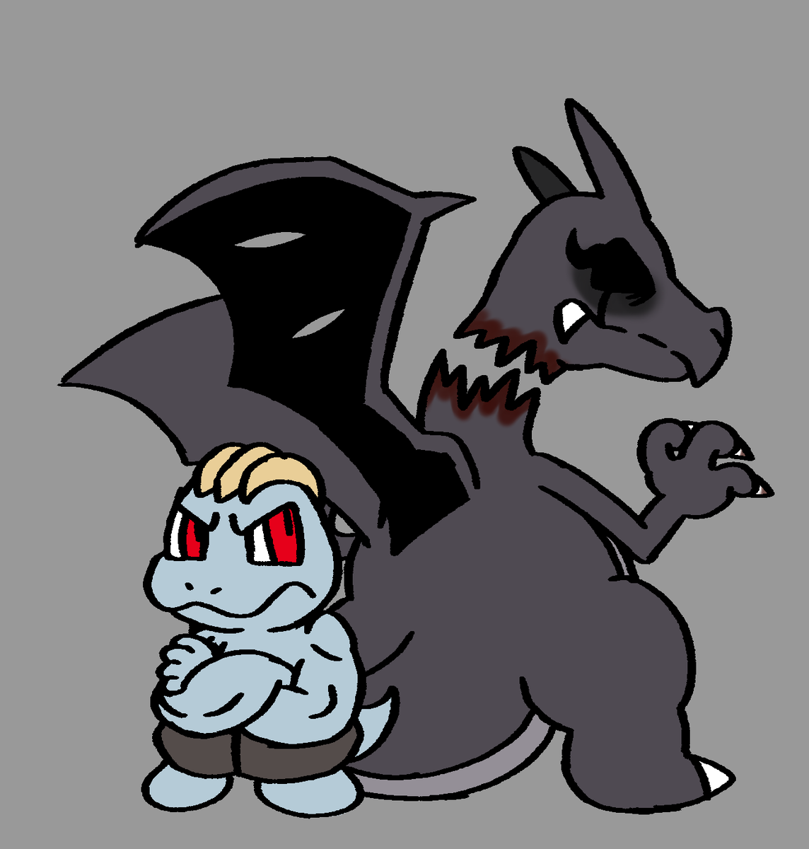 Brick n Miki from my old juggernaut concept
#pokemon #pokepasta