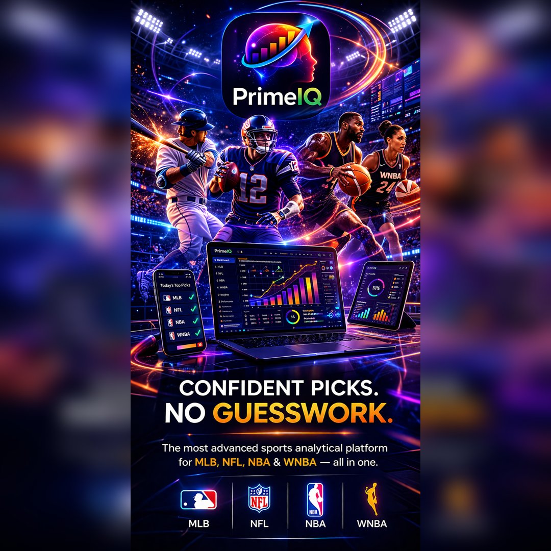 ThePrimeIQ's tweet image. Precision over prediction.

PrimeIQ turns data into clear, calculated decisions—no guesswork.

This isn’t prediction. It’s precision intelligence. Stay ready.

#comingsoon #sportsanalytics #DecisionIntelligence