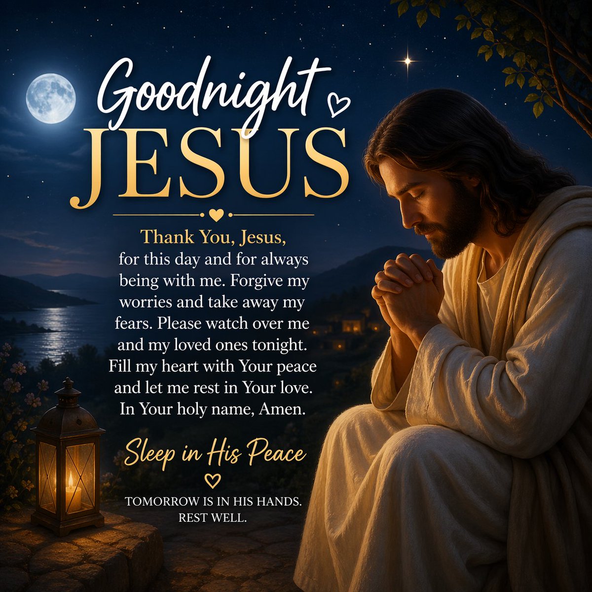 toptiertom7's tweet image. #FaithOverFear #NightPrayer #BlessedNight #JesusLovesYou #PeaceInChrist #ChristianFaith #PrayerTime #GodIsGood #TrustInHim #SpiritualPeace #RestInGod #EveningPrayer #FaithHopeLove #SleepInPeace #GodsPresence #Amen #ChristianInspiration #FaithJourney #DivinePeace #foryou