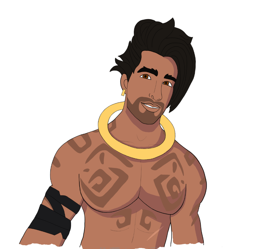 ArhenYT's tweet image. the way this account was supposed to be my art account but I'm sooo lazy and slow with my drawings that I almost never finish anything 😭 

anyway here's a SUPER UNFINISHED WIP Raz art I started who knows how long ago with a VERY bad attempt at shading 😀 
#fortniteart #Raz