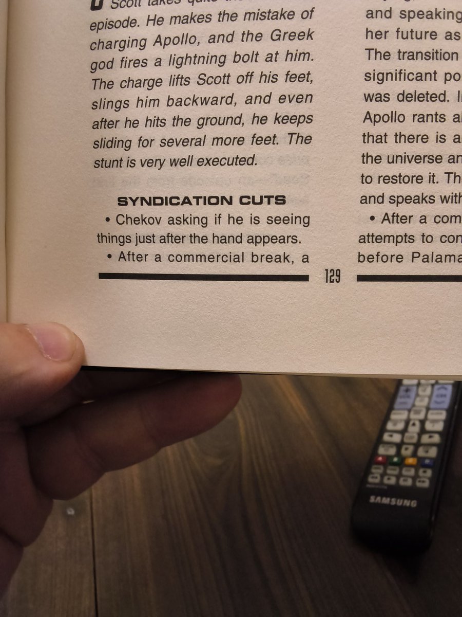 ScottimusPrime1's tweet image. Syndication cuts circa 1994 #AllStarTrek #TOS #WhoMournsForAdonais #NitpickersGuide