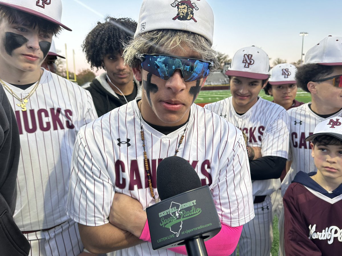 CJSportsRadio's tweet photo. FINAL! @NP_Athletics 2, @SRiverbaseball 0 for the series split! Ben Sokolowski complete game, 11 Ks. Vic Ceda solo homer. Postgame reax later at https://t.co/ElzIoGkxrS presented by @PlexatMetuchen! @GMConferenceNJ https://t.co/DP8rU9ir8n