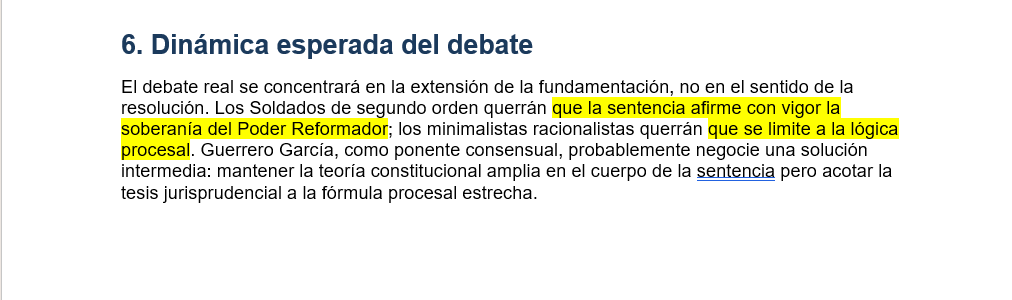 Como saben, el día de mañana será resuelta la contradicción de tesis 150/2025, sobre la posibilidad de conceder (o no) una suspensión cuando el acto reclamado lo constituye una reforma constitucional. 

El proyecto propuesto establece que no es posible conceder la suspensión.