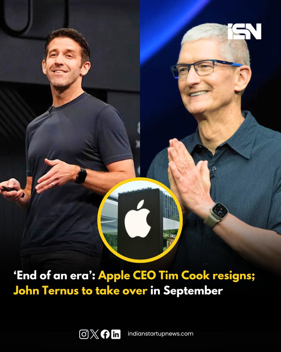 Tim Cook Ending Apple CEO Tim Cook will step down after nearly 15 years at the helm ...