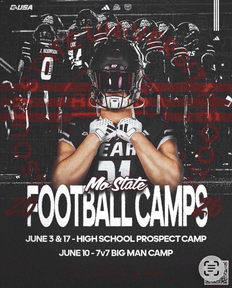 TateGoldenA's tweet photo. Thank you @DrewBartels0 for the camp invite !  I look forward to seeing you on 06-03 🏈
@MoStateFootball @CoachCaseyWoods @SparkyWoods1 @coachaieyoub @calebcarmikle @TateGideon @CoachNeufeld @KohlsKicking @ARPrepSports @PrepRedzoneAR @RRainwater1037 @SchwartzAthSpot @RocketFoot4 https://t.co/PobWR8VDMT