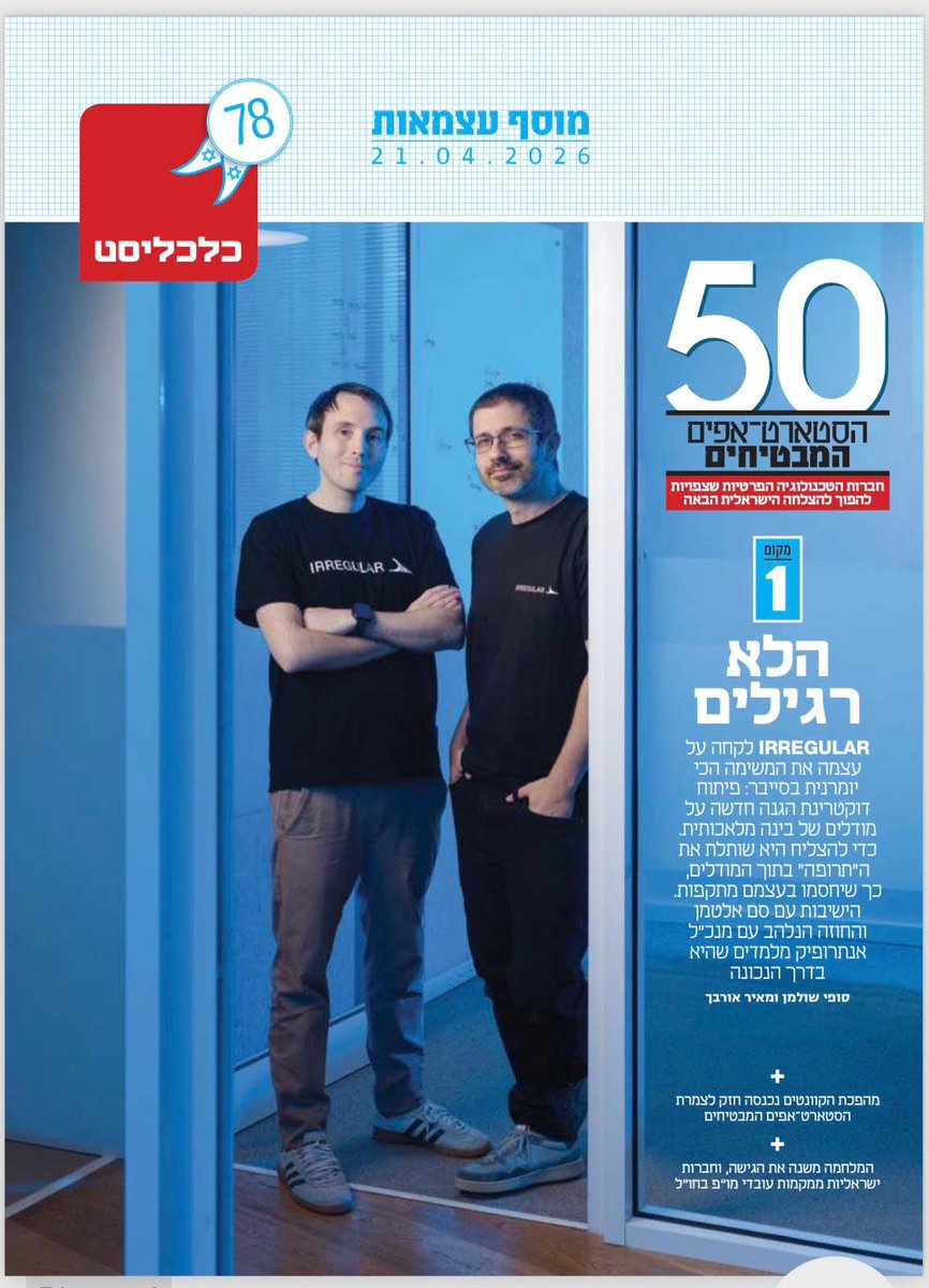 Alon Oring tweet media