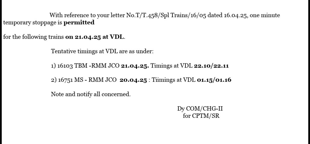Vaitheeswaran Koil Rail Users tweet media