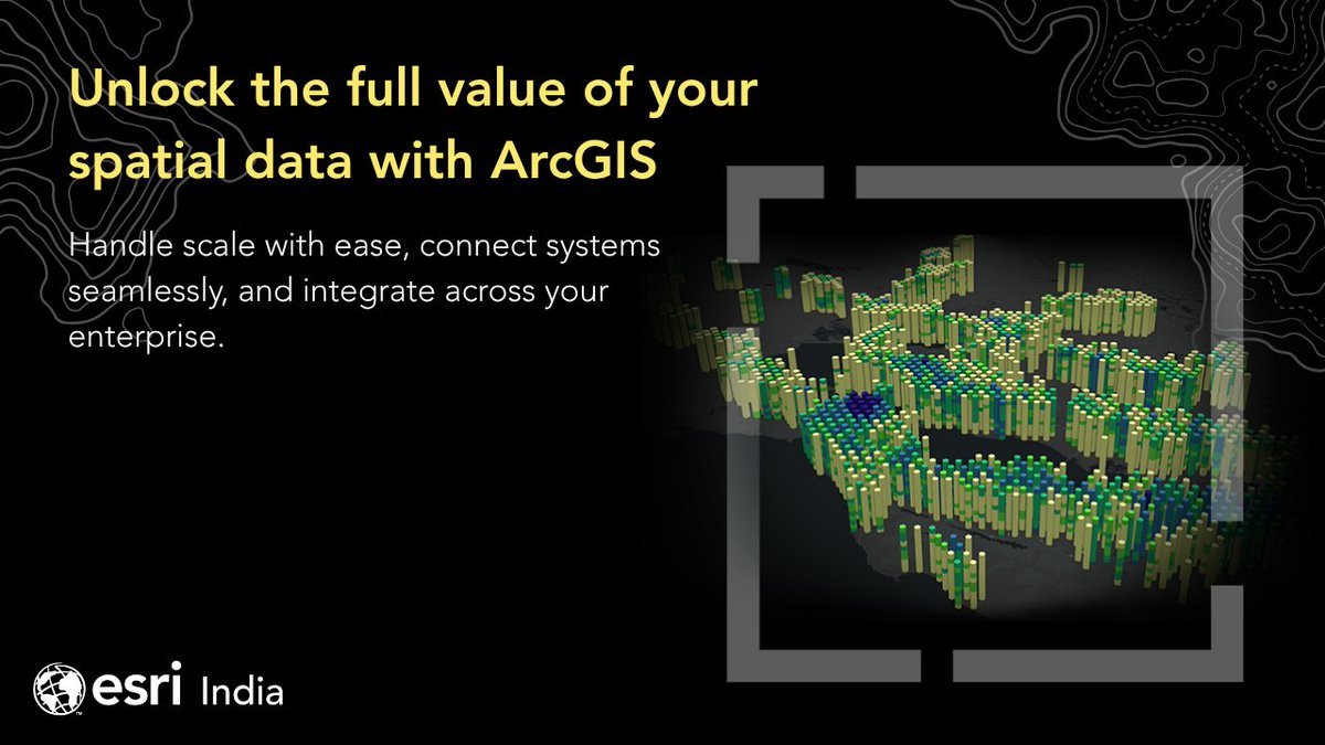 EsriIndia's tweet image. With ArcGIS, spatial data management brings everything together—enabling seamless access, integration, analysis, and sharing across the enterprise.
 
Explore data management capabilities in ArcGIS: ow.ly/zTpG50YNfC2

#EsriIndia #GIS #ArcGIS