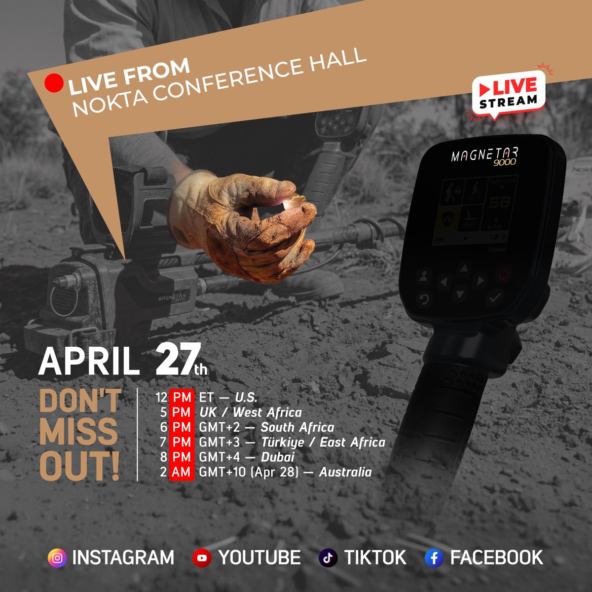 Nokta Detectors tweet media