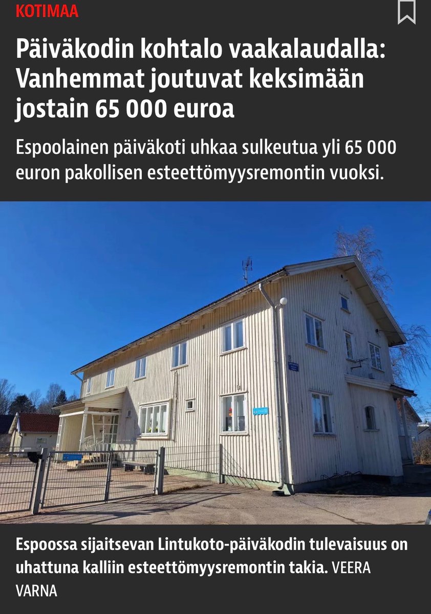 KurronenS's tweet photo. Esteettömyys on tärkeää, mutta jotain arkijärkeä näihin esteettömyysmääräyksiin tarvittaisiin. Suojeltuun rakennukseenkin on pakko tehdä esteettömyysremppa, mutta koska se on suojeltu, luiska ei käy vaan pitää rakentaa henkilönostin 🤦🏻‍♀️ https://t.co/KraQZFWCw2