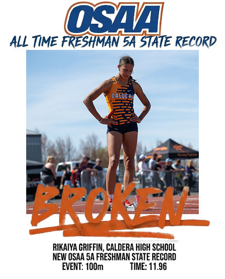 rikaiyagriffin's tweet image. New All Time Oregon 5A Freshman 100m State Record. @OSAASports 
#rikaiya #100m #sprint #multi-event #athlete