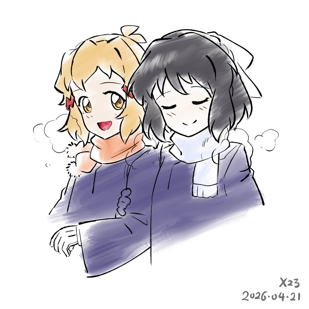 CodeX_0023's tweet photo. #ひびみく https://t.co/KqDauaL9tD