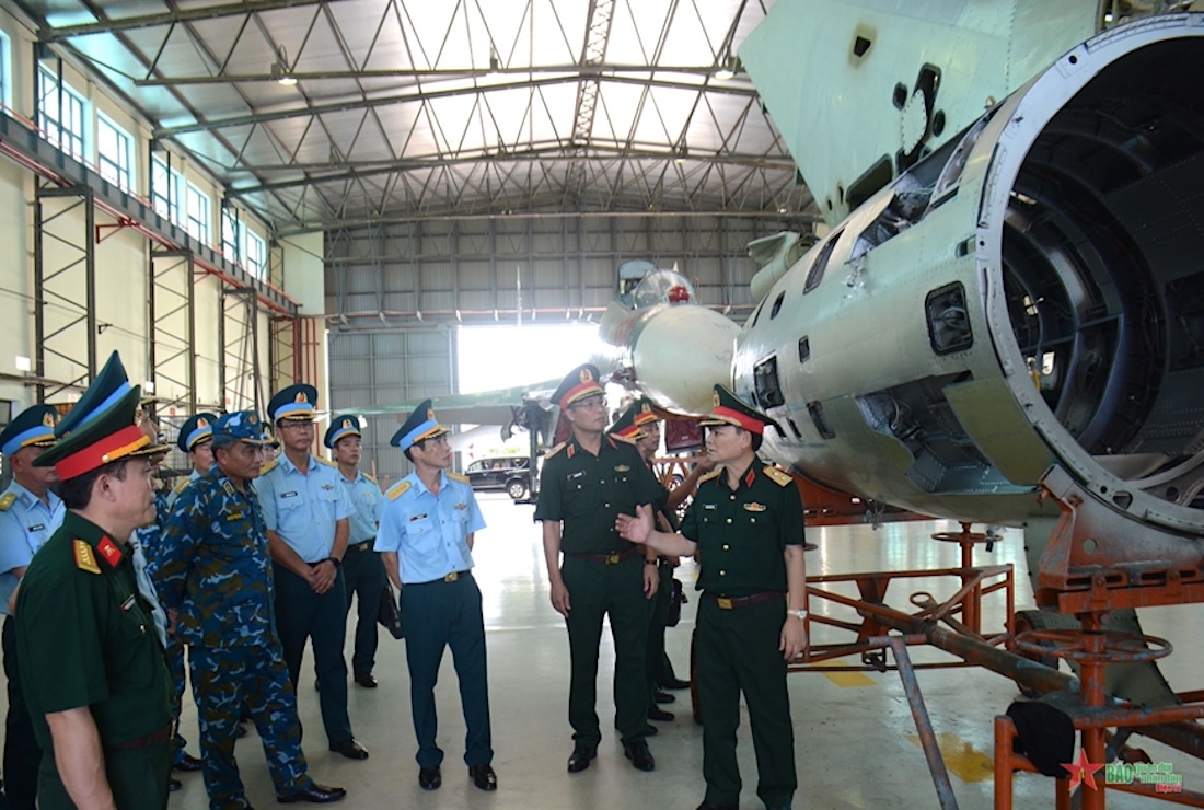 Carlosa_DaNang's tweet image. #Vietnam’s Factory A32 in Da Nang achieves breakthroughs in fighter jet overhaul &amp;amp; maintenance capability

Factory A32 boosts self-reliance in fighter jet maintenance, expands its capacity to produce spare parts for fighter jet repair and maintenance, reducing dependence on