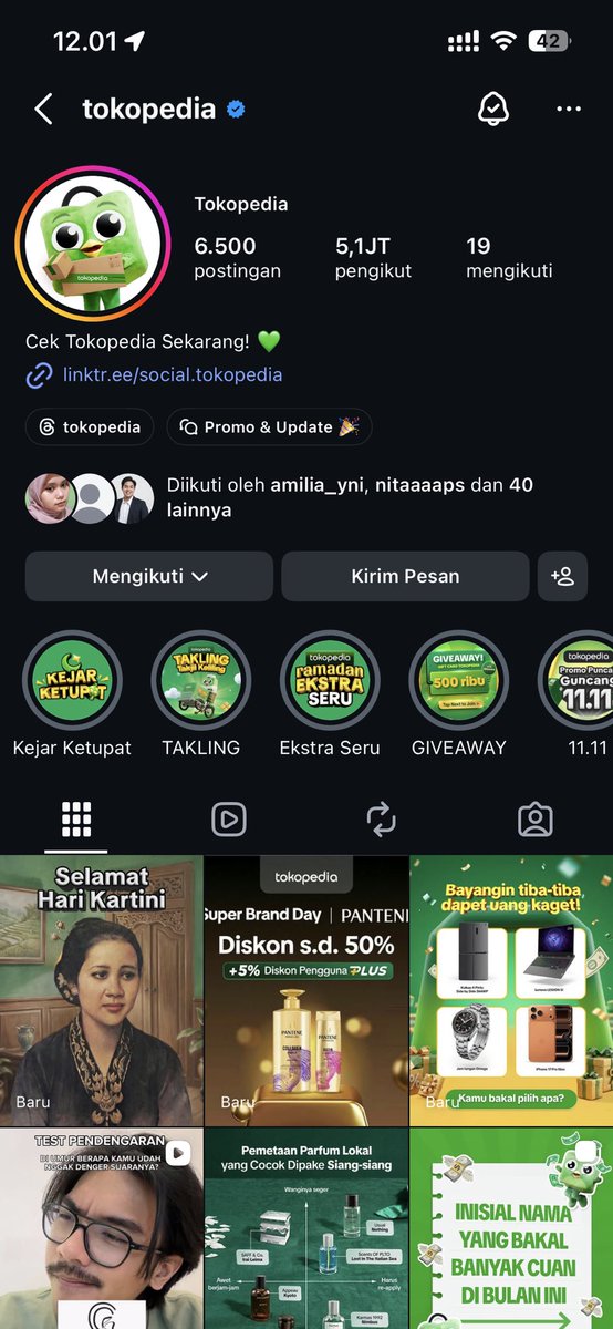 itsmeeeeerst's tweet photo. @tokopedia Yuk minto senggol dmku https://t.co/gujbpxBXlR