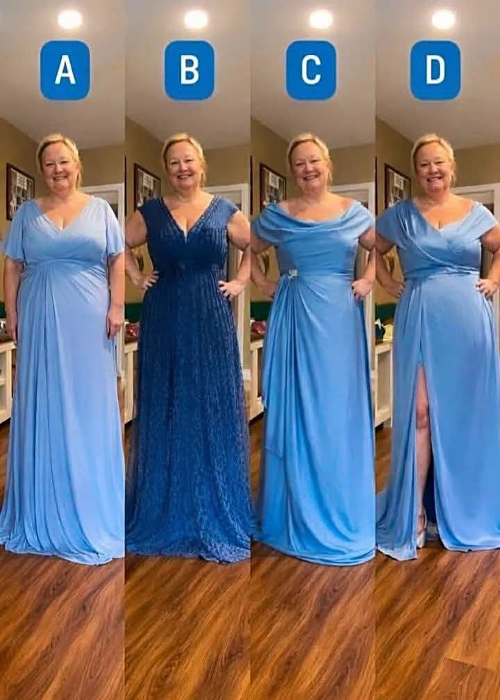 Ruby_331's tweet image. The mother of the groom is going blue 💙
Let’s help her choose the perfect blue gown for the big day! Which of these stunning dresses do you think suits her best?👗💦💫 #wedding #dress #fblifestyle