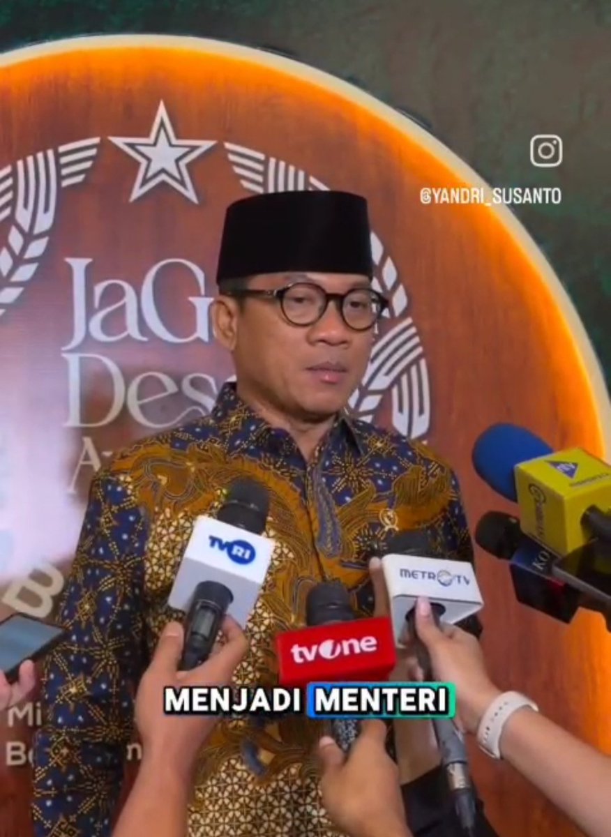 Kolaborasi Program Jaga Desa, Kementerian Desa PDT kerjasama Kejaksaan Agung Mendorong Transparansi, akuntabel dan Bebas Penyimpangan. 

<a href="/YandriSusanto/">Yandri Susanto</a>
@SekretariatNegaraRI

#MenteriDesadanJaksaAgungJagaDesa
#BPSDMKementerianDesaPDT
#KerjaPendampingDesaBerdampak
