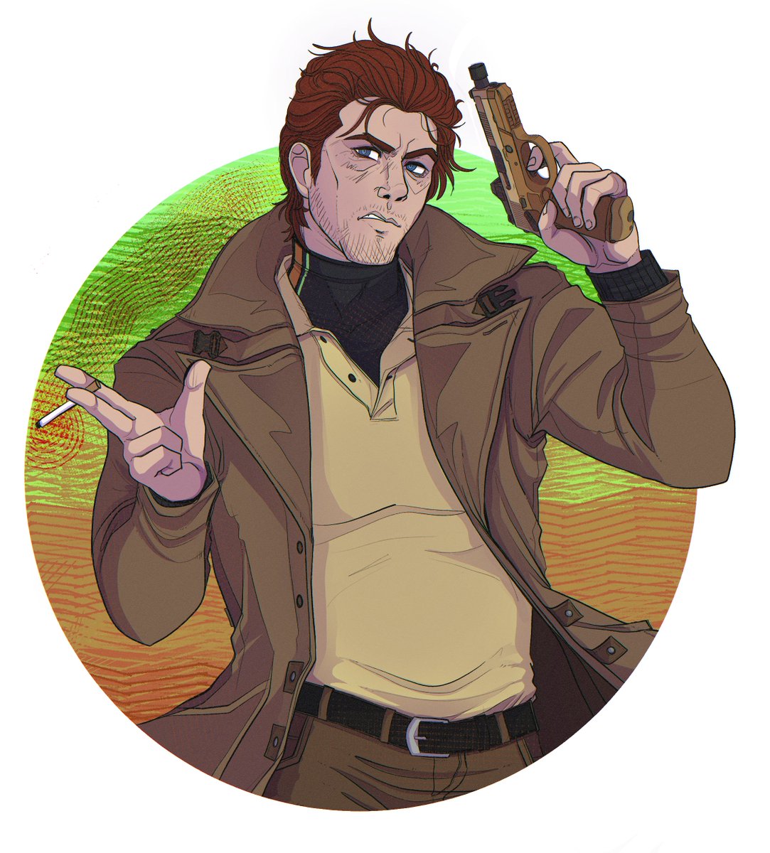 A couple of arts I did for a friend! Wanted me to create him some characters, so I did! Had a lot of fun doing these lads. Good practice! #80sActionHeroes #CharacterArt