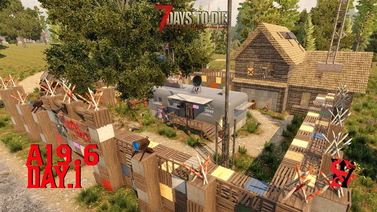 SoldierWren's tweet image. Getting Started - Return to A19 DAY 1 | 7 Days to Die A19.6
#7daystodie #multiplayer #zombies