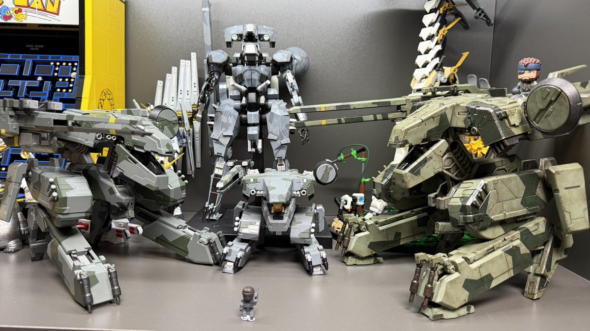 Jeffrey2281's tweet photo. SNAKE ！ It been so long！
⁉️ Metal Gear Rex 🦖 https://t.co/r10ncLoesh