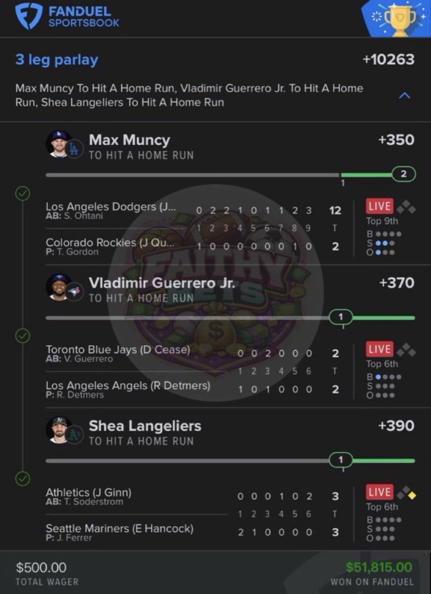 Real_raymac's tweet image. Cash It ✅✅

If you not with me… you not making money 😮‍🔥

Tap the link 🔗 on my Bio &amp;amp; join the Telegram ⬇️

Link 🔗 t.me/+uYVfjEmFFtxmN…

#GamblingTwitter #PrizePicks #DFS #NBA #NBAPicks #sportbetting #MLB #Prizepicks #Fanduel