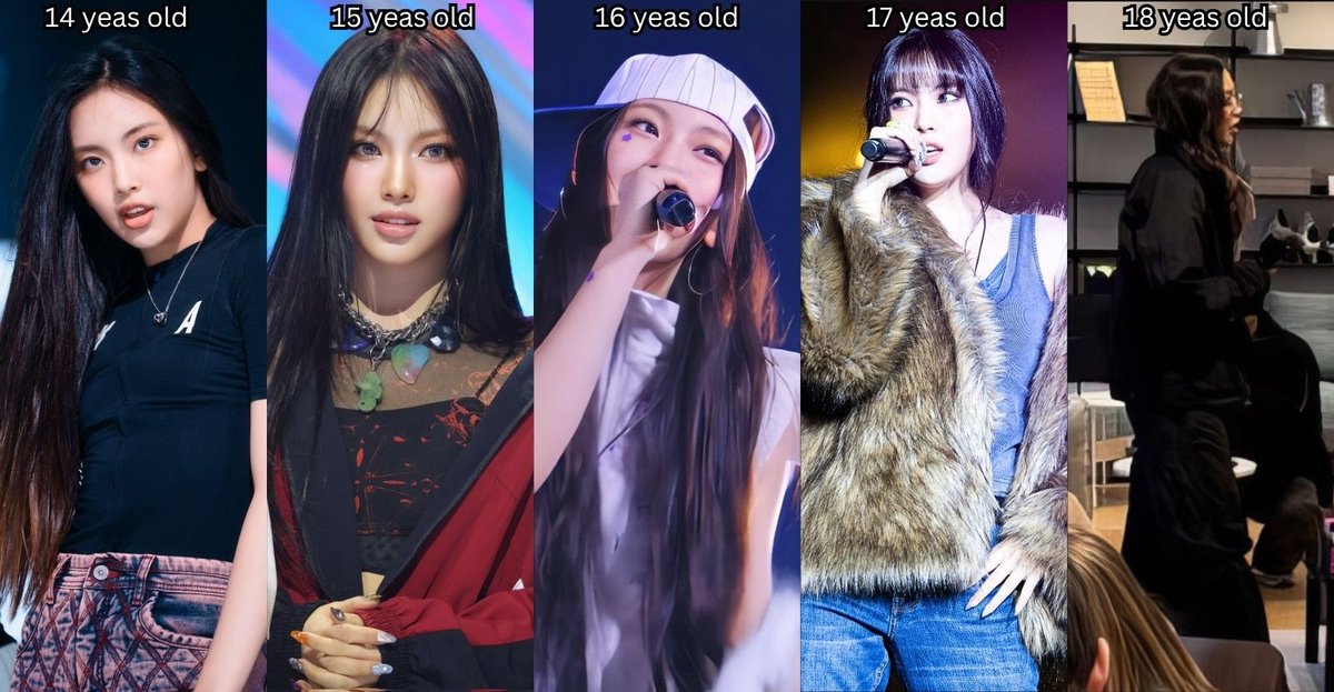 Hyein's from 14 to 18 years old

#SUPERCUTE_HYEIN_HBD
#AlwaysWithHyein18th