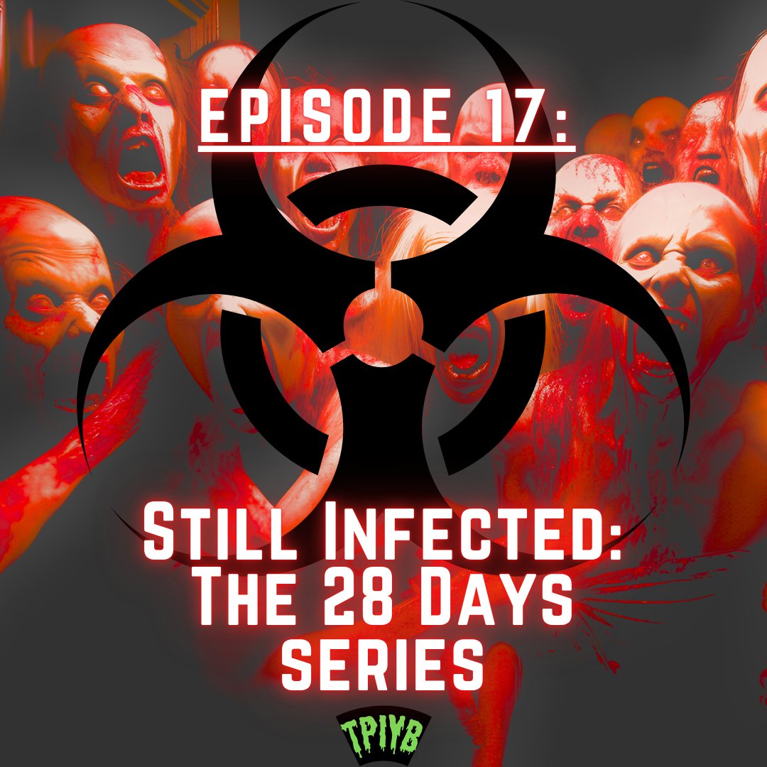 podinbasement's tweet photo. Before The Walking Dead, before prestige zombies — there was rage.

@El__Ben &amp; @JoeGarzaCreates revisit 28 Days Later and its sequels to explore how one franchise reinvented zombie horror and told a story that took 20+ years to unfold.

🎙️ Listen now via the Linktree https://t.co/hKAS1QpFWu